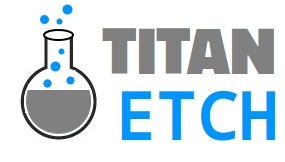 Titan-Etch : Titanium Etching without HF